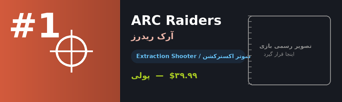 ARC Raiders — شوتر اکسترکشن صدرنشین استیم در ۲۰۲۶